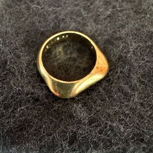 Jenny Bird Gold Statement Ring